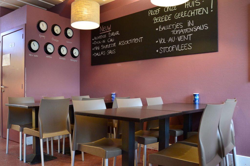 Zaal van de restaurant