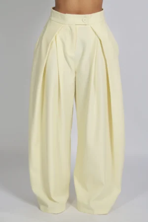 Yellow blazer broek