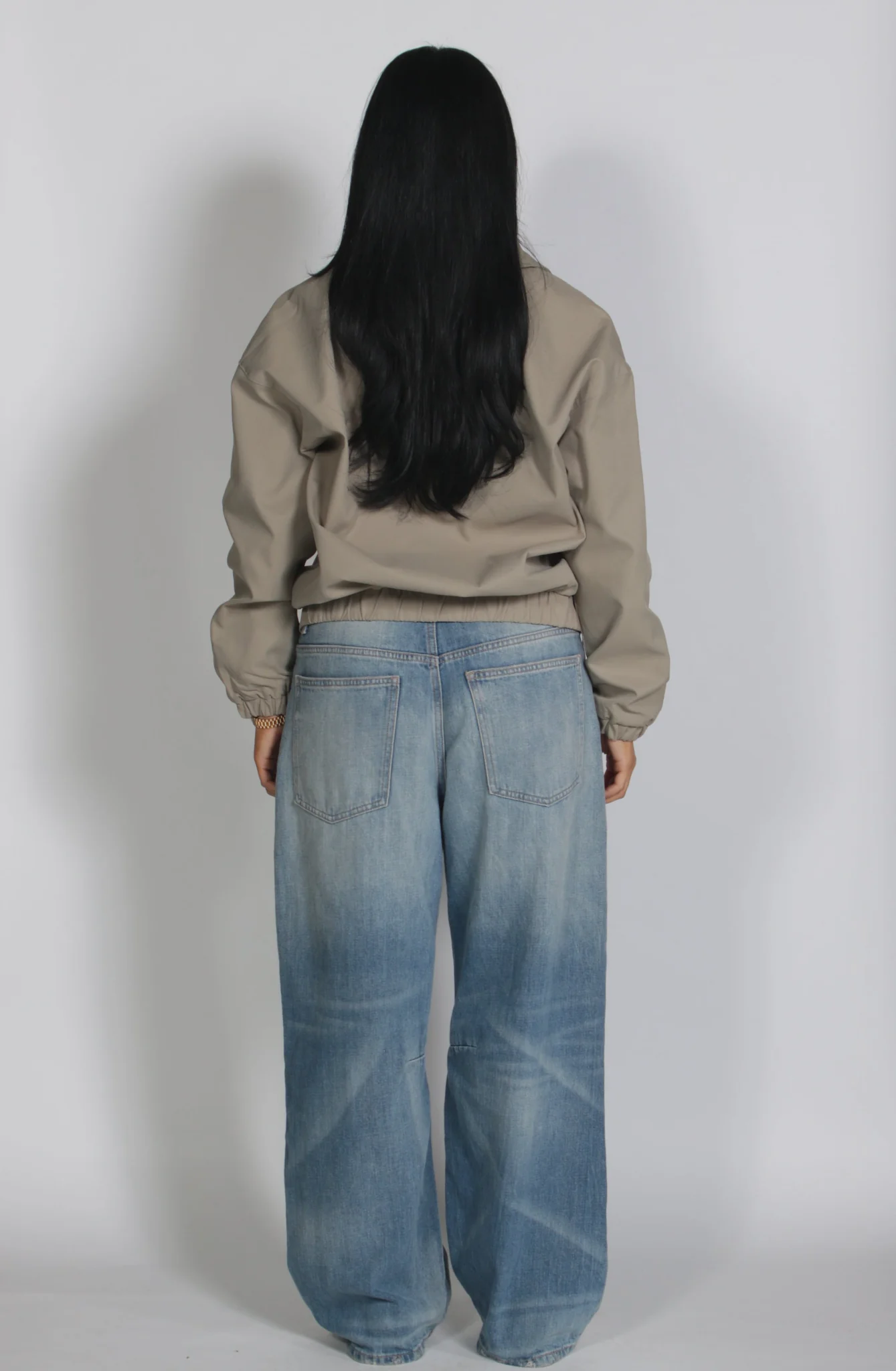 Kaki short jacket - Afbeelding 2