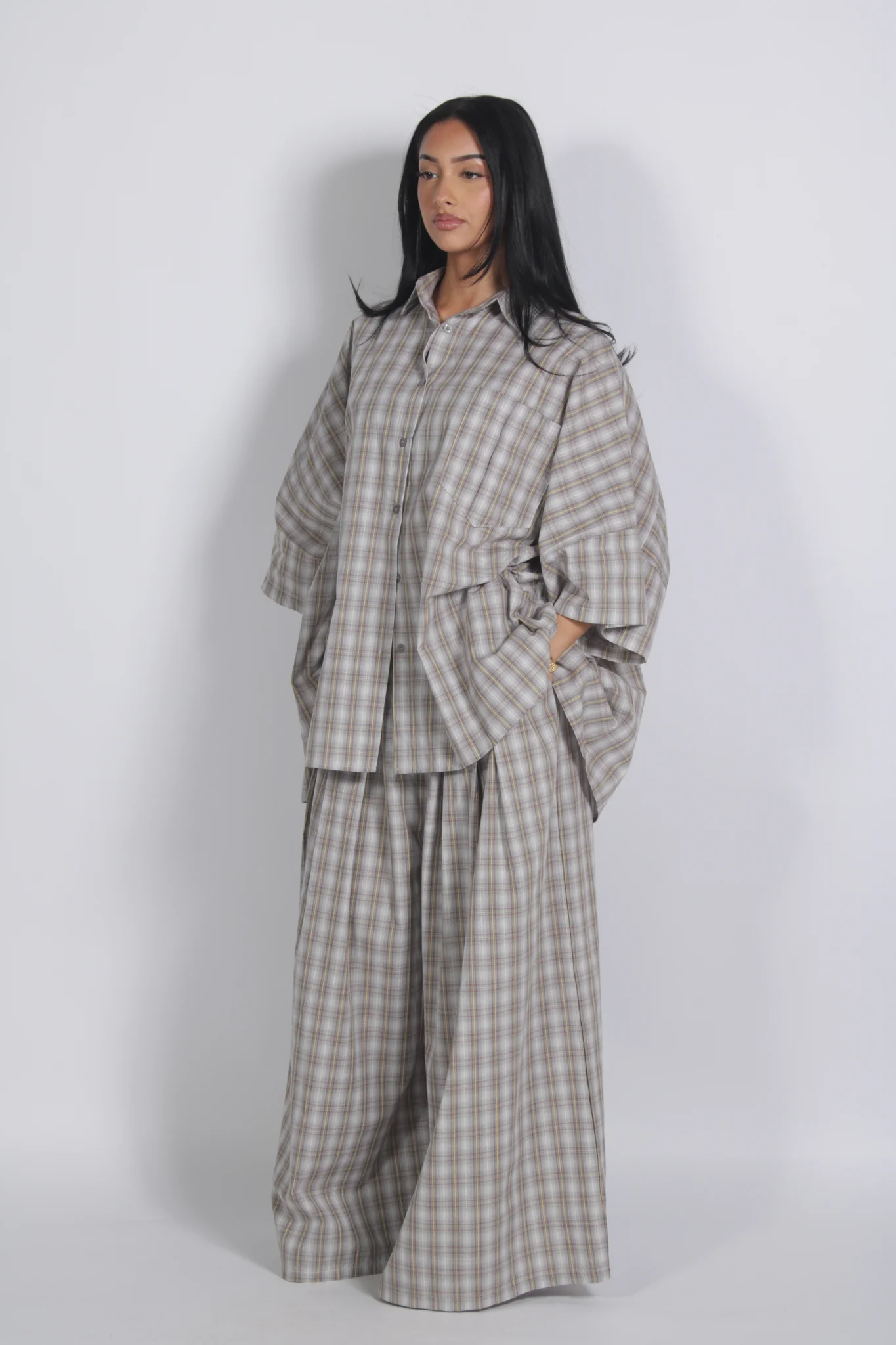 Flannel set Sage - Afbeelding 1