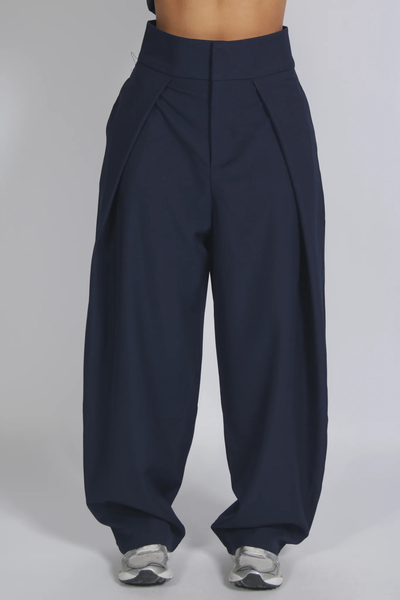 Dark blue blazer broek - Afbeelding 1