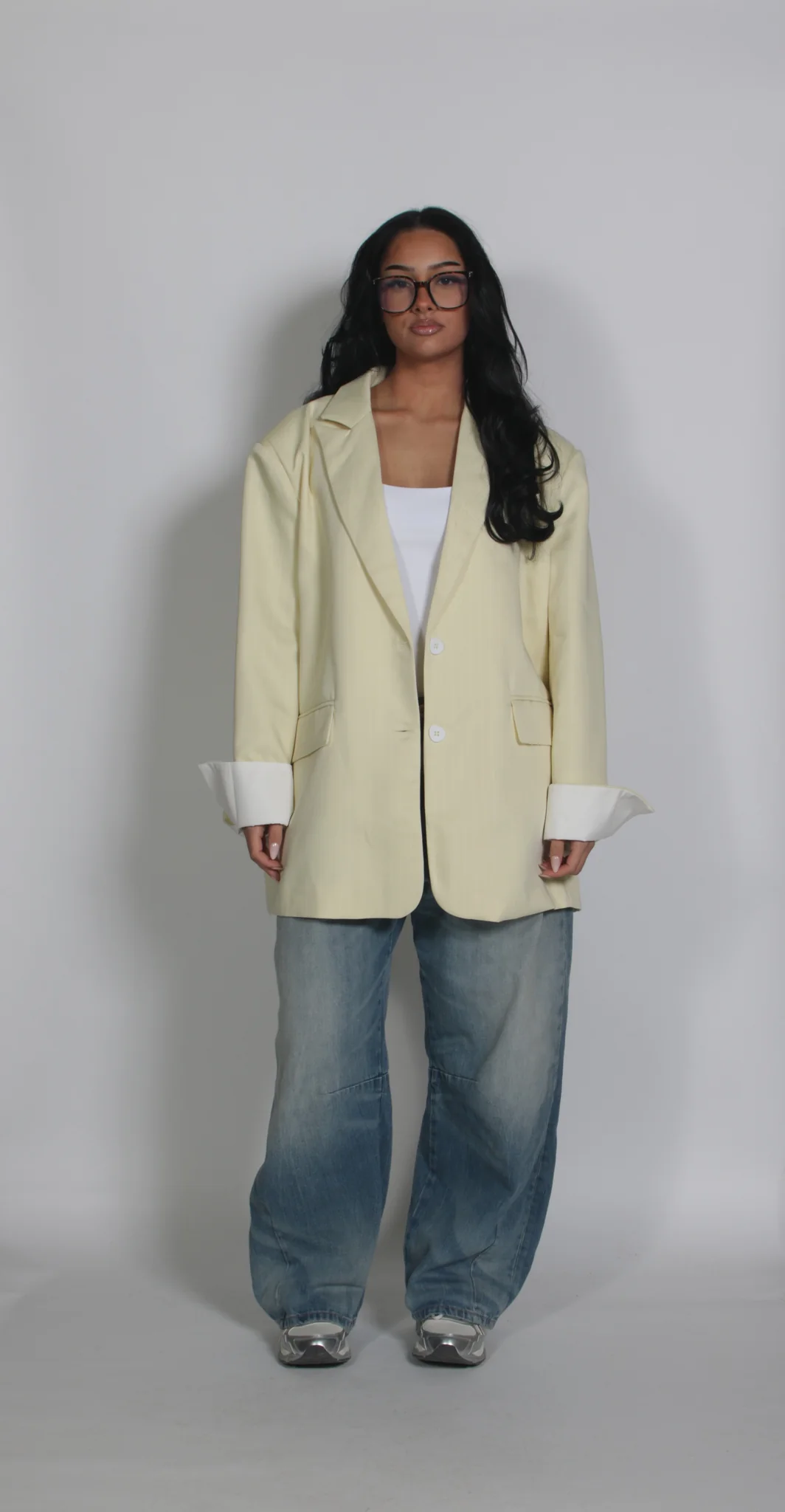 Butter yellow blazer - Afbeelding 1