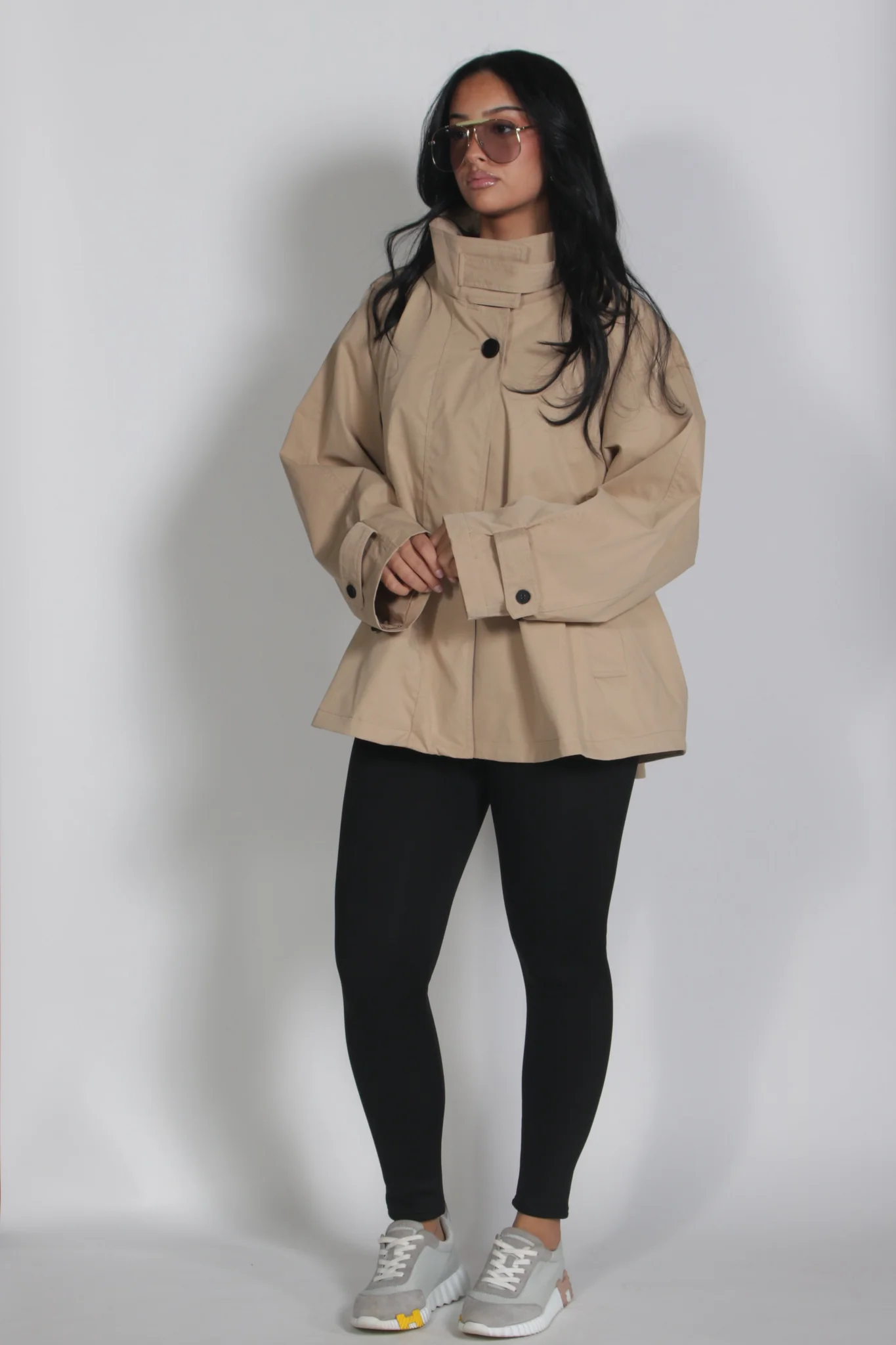 Short trench beige - Afbeelding 1