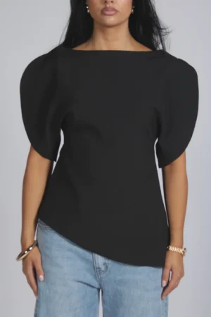 Hanna Top black - Afbeelding 3