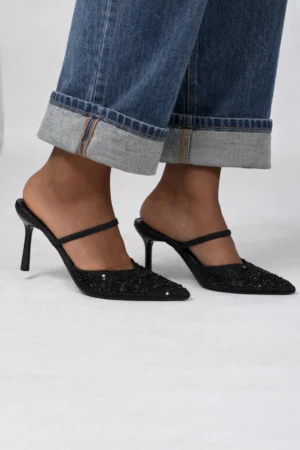 Glitter heels
