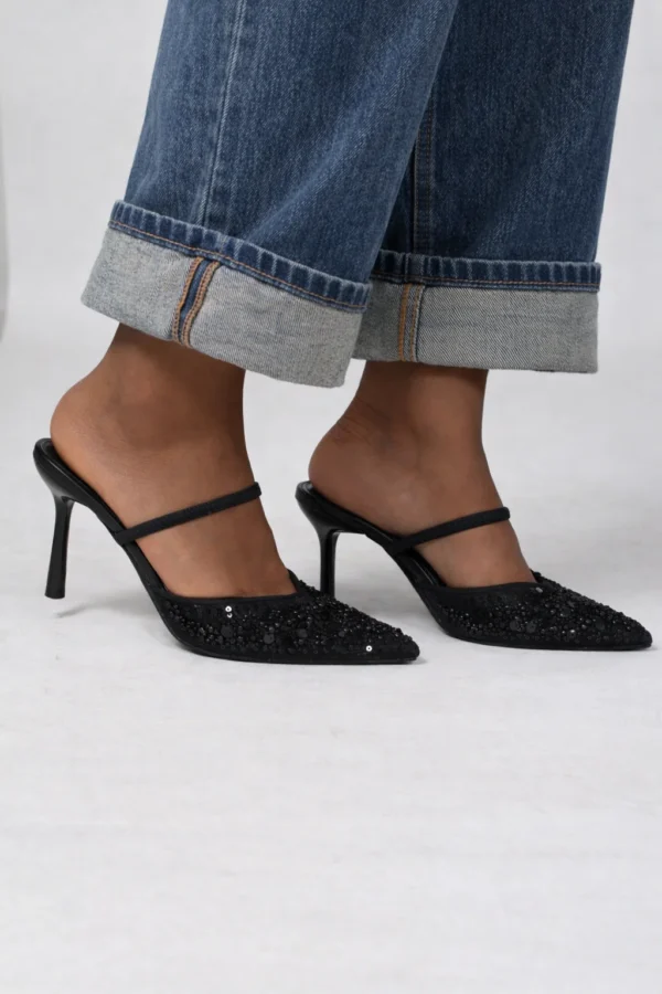 Glitter heels