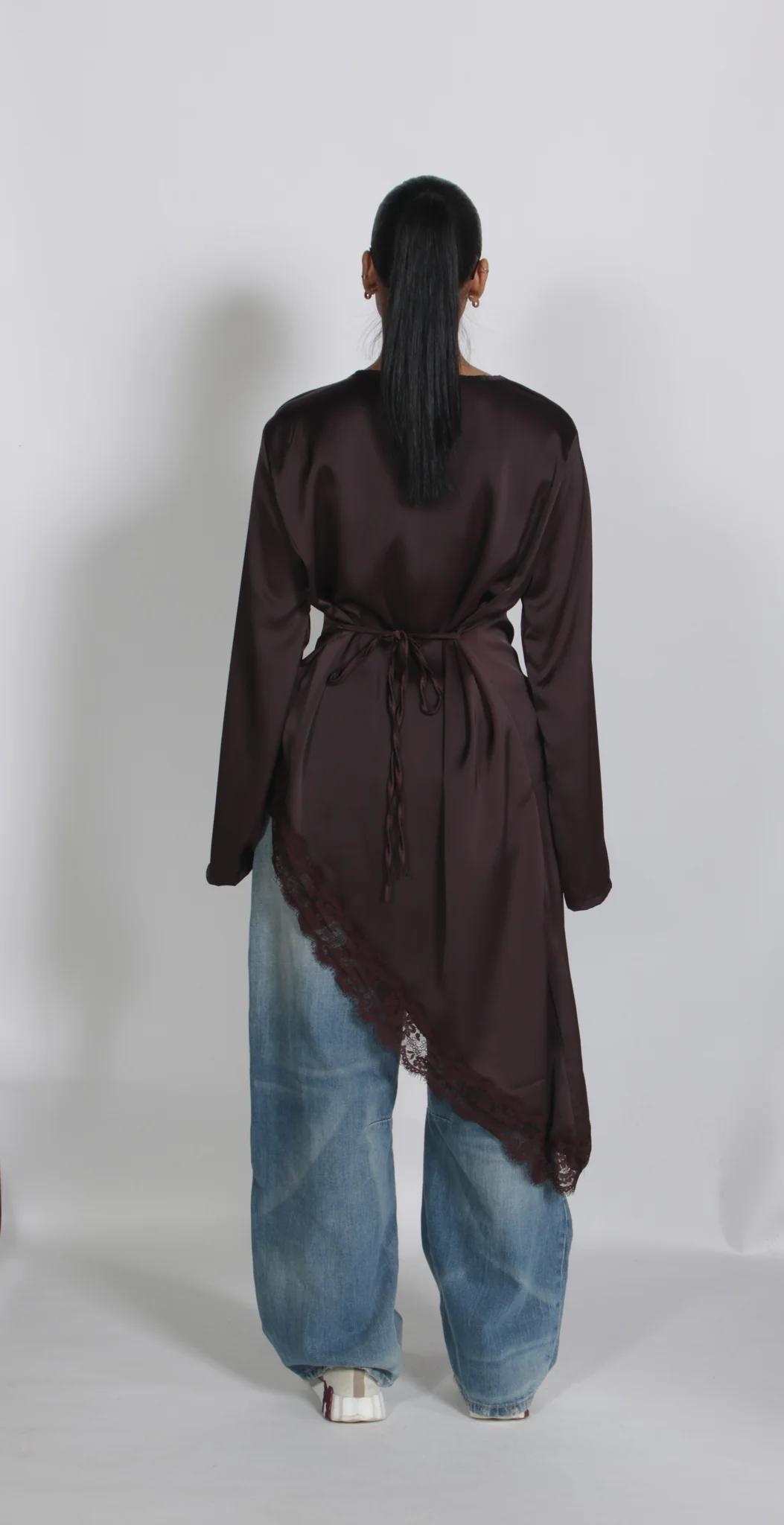 Asym top brown - Afbeelding 4
